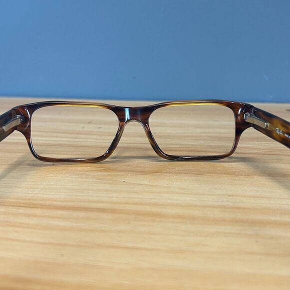 Ray-Ban RB 5122 2144 Eyeglasses Rectangular Full Rim Metal Frame Only 52-17 140 - Picture 3 of 9